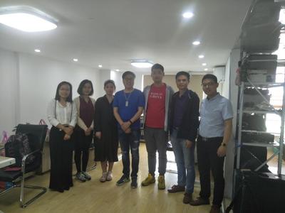 我院教师赴上海网络技术咨询企业开展顶岗实习走访调研，深化产教融合